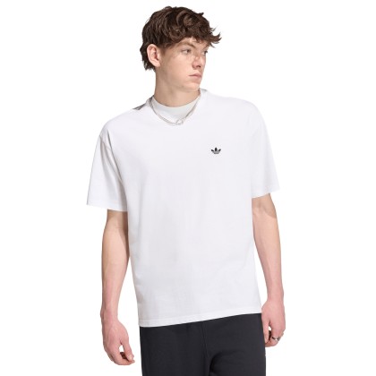 adidas Originals T-shirt Trefoil Essentials Loose White