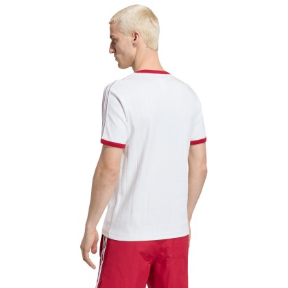 adidas Originals T-shirt Drop Needle 3 Stripes White / Cloud White