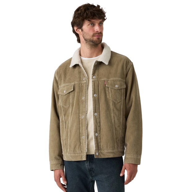 Levis Casaco Relaxed Fit Sherpa Trkr Timber