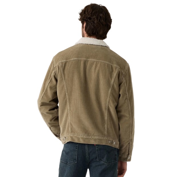 Levis Casaco Relaxed Fit Sherpa Trkr Timber
