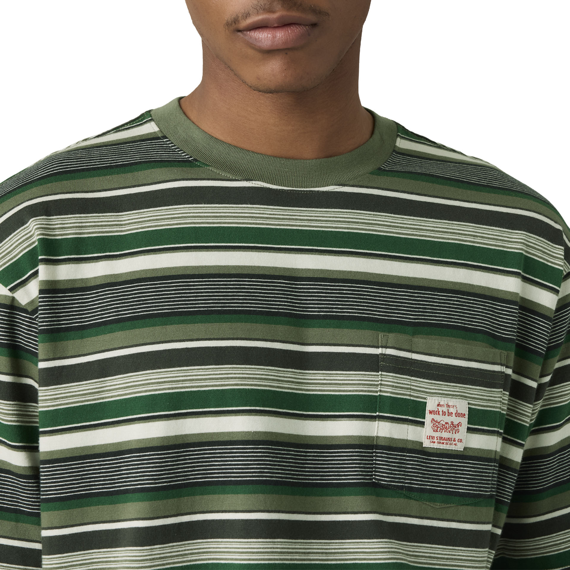 Levis T-shirt Workwear Darlin Stripe