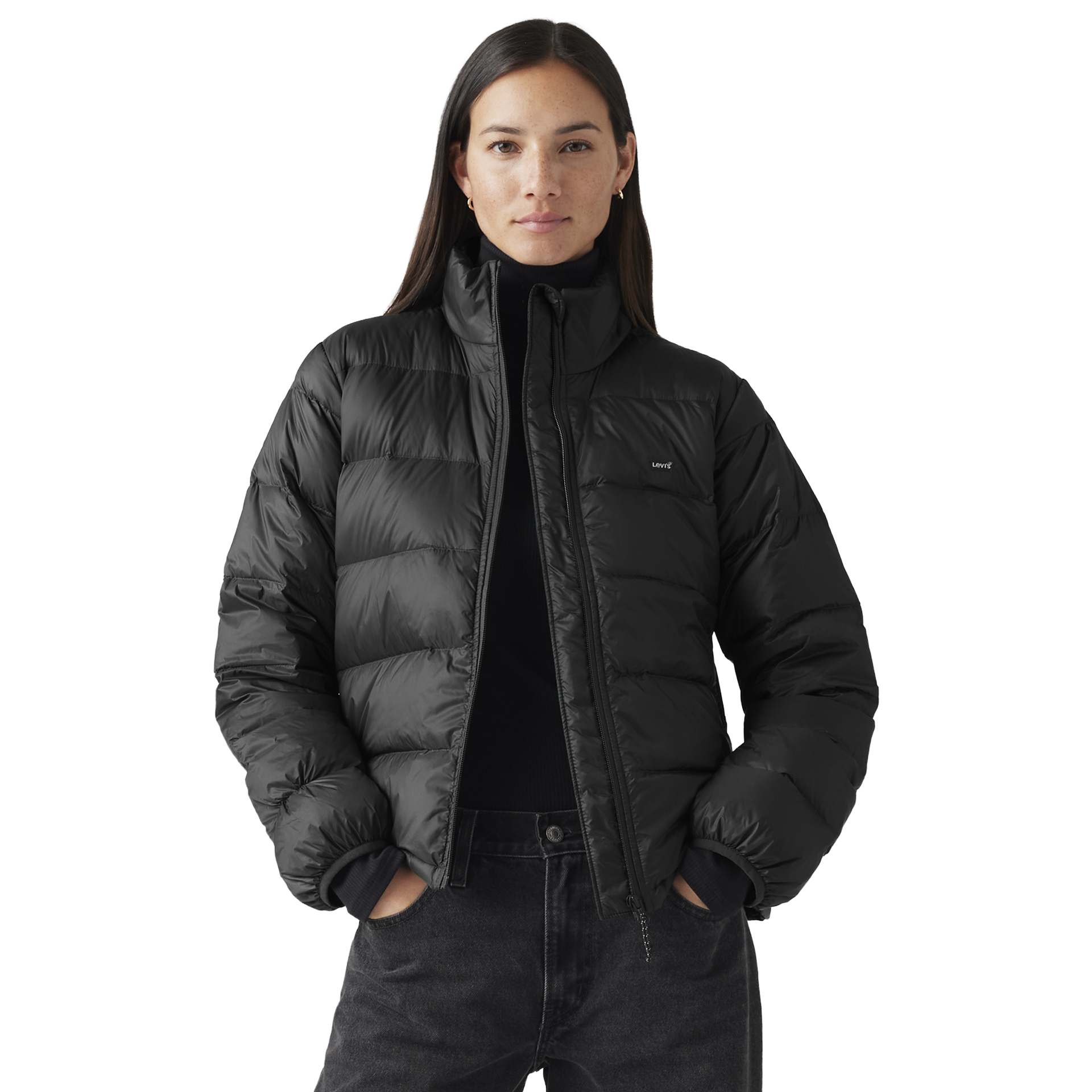 Levis Casaco Willa Down Packable Caviar