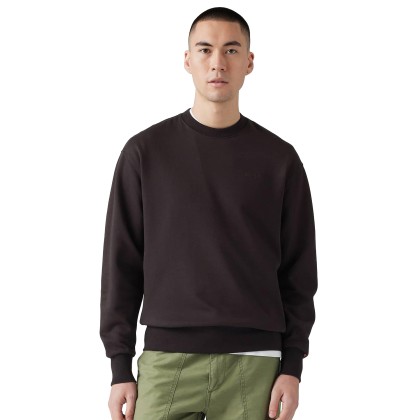 Levis Sweat Authentic Crew Black Agate Garme Levis Sweat Authentic Crew Black Agate Garme