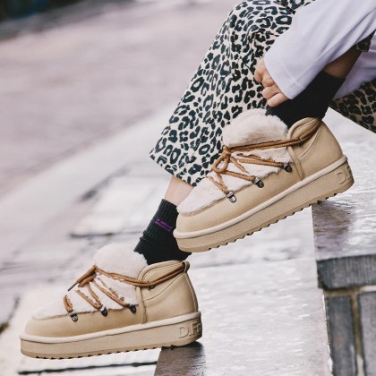 D.Franklin Nordic  Trk Fur Low Beige