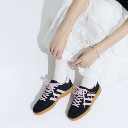 adidas Originals Handball Spezial W Core Black / Clear Pink / Gum