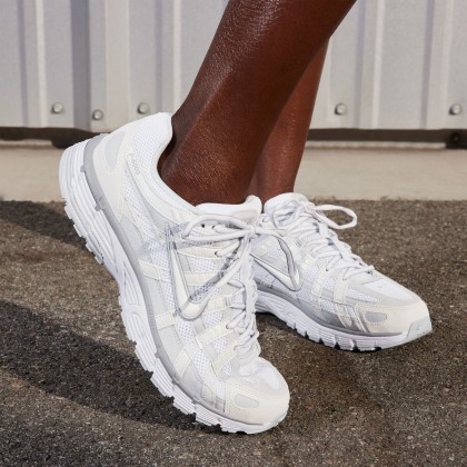 Nike P-6000 Mtlc Summit Wht/white