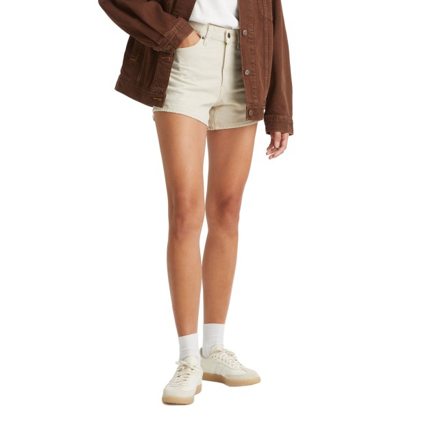 Levis Calção 80s Mom Back Pckt Im Tan