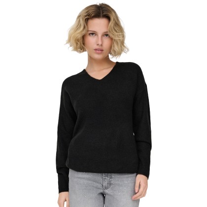Only Camisola Camilla V-neck Black Only Camisola Camilla V-neck Black