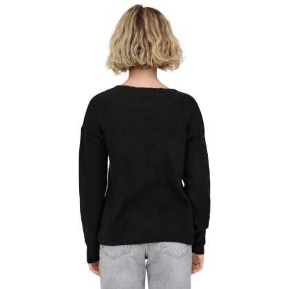 Only Camisola Camilla V-neck Black Only Camisola Camilla V-neck Black