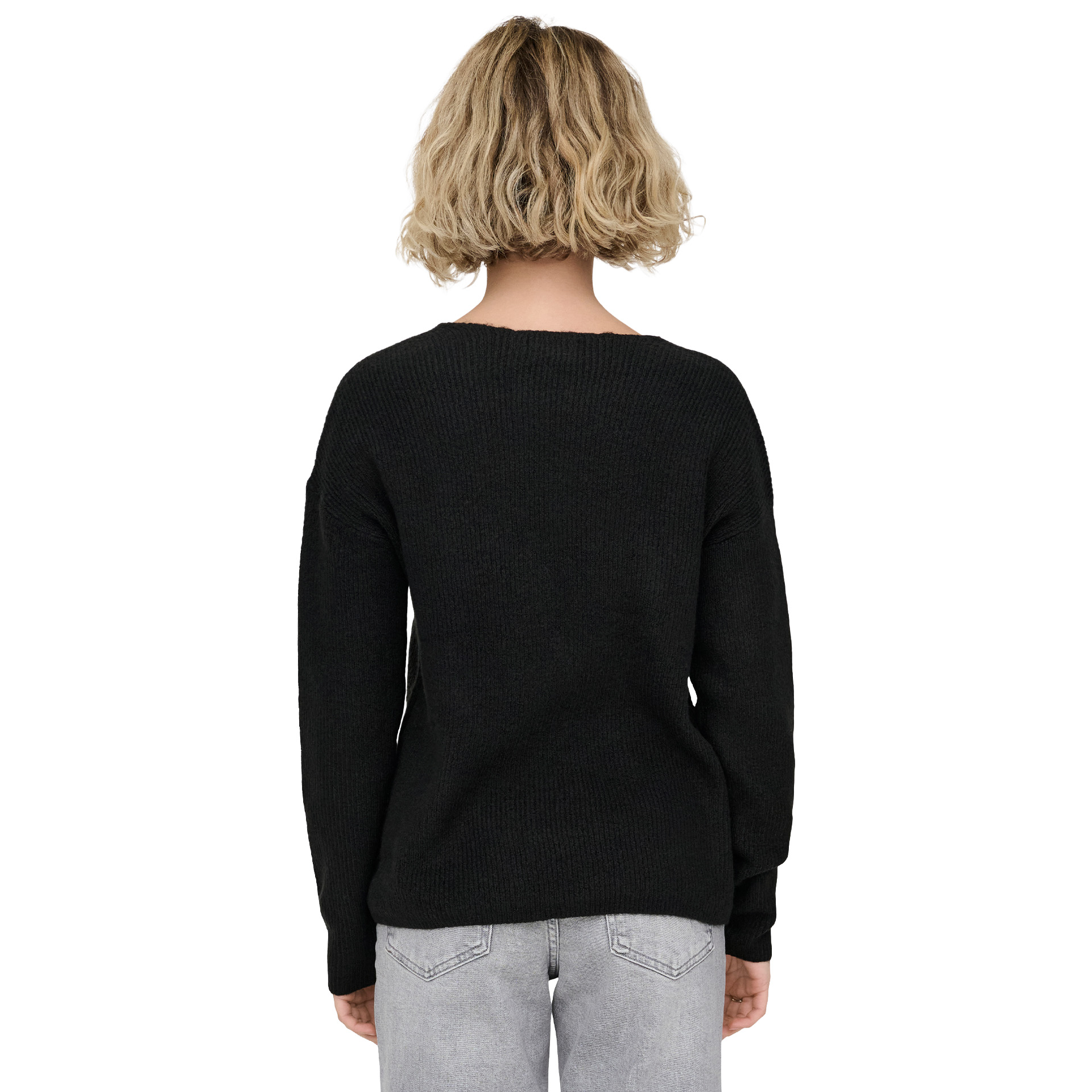 Only Camisola Camilla V-neck Black