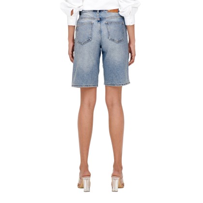 Only Calção Sonny Wide Dnm Light Blue Denim Only Calção Sonny Wide Dnm Light Blue Denim