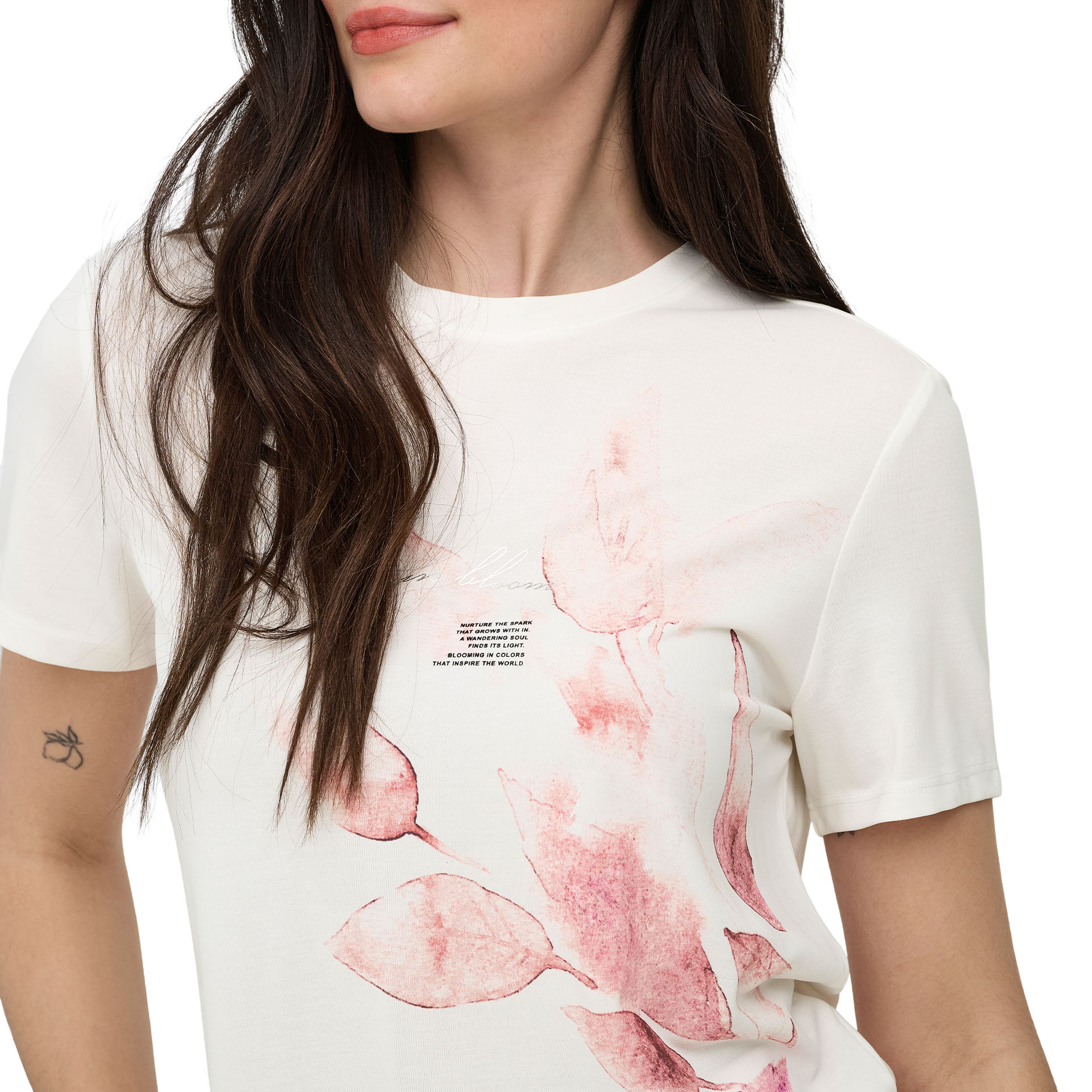 Only T-shirt Free Modal Atelier Cloud Dancer Free Desert Muse