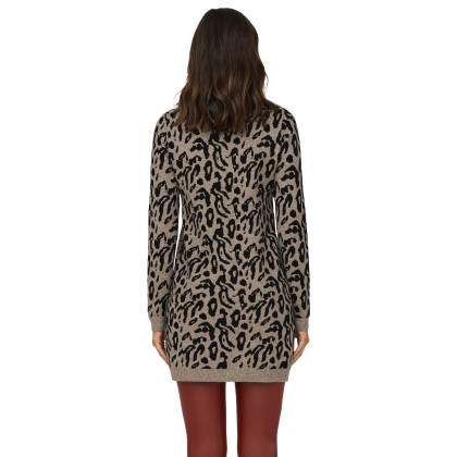 Only Vestido Jenni Knt Nca Fossil Black Leo Only Vestido Jenni Knt Nca Fossil Black Leo