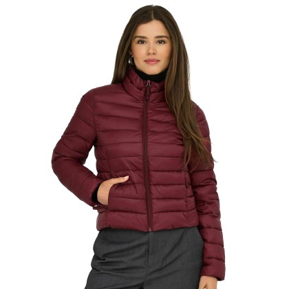 Only  Casaco Tahia Lw Quilted Otw  Cabernet