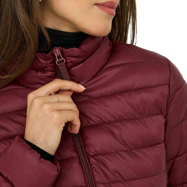 Only  Casaco Tahia Lw Quilted Otw  Cabernet