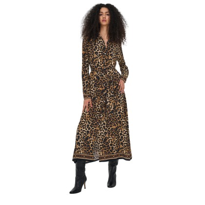 Only Vestido Veda Border Nomad Border Leo