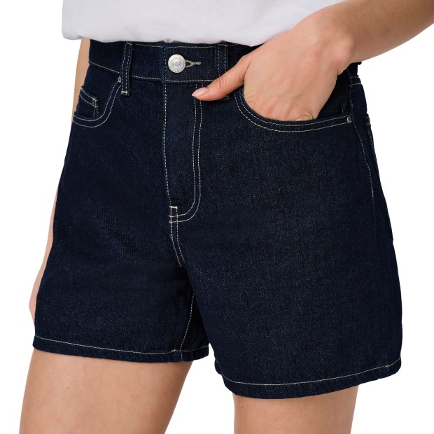 Only Onlphine Dnm Shorts Noos Dark Blue Denim