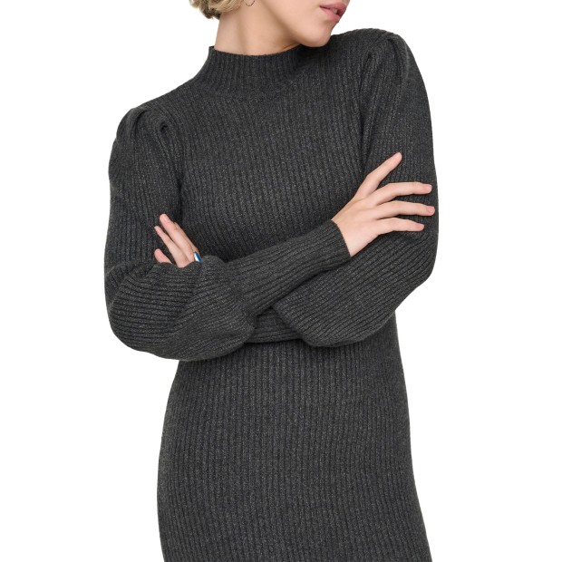 Only Vestido Katia L/s Dress Cc Knt Dark G.