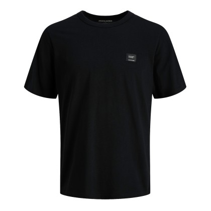 Jack & Jones T-shirt Cleveland Crew Neck Black Jack & Jones T-shirt Cleveland Crew Neck Black