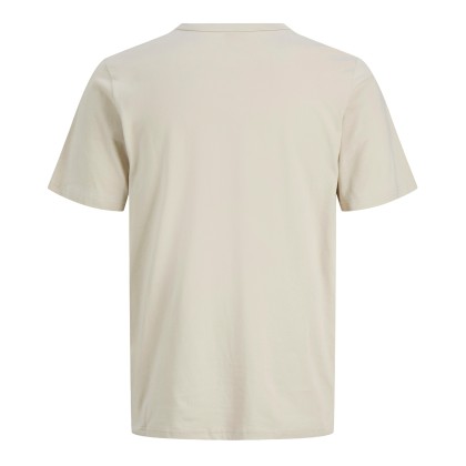 Jack & Jones T-shirt Cleveland Crew Neck Moonbeam Jack & Jones T-shirt Cleveland Crew Neck Moonbeam