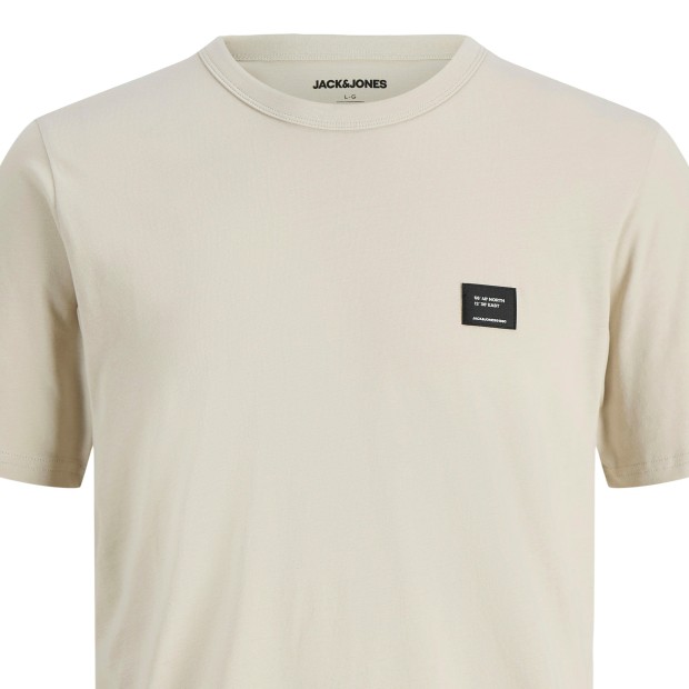 Jack & Jones T-shirt Cleveland Crew Neck Moonbeam