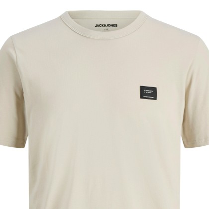 Jack & Jones T-shirt Cleveland Crew Neck Moonbeam Jack & Jones T-shirt Cleveland Crew Neck Moonbeam