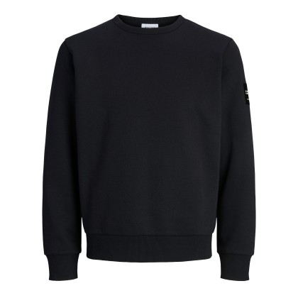 Jack & Jones Sweat Cleveland Crew Neck Black Jack & Jones Sweat Cleveland Crew Neck Black
