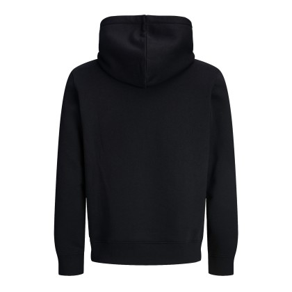 Jack & Jones Sweat Cleveland Hood Black Jack & Jones Sweat Cleveland Hood Black
