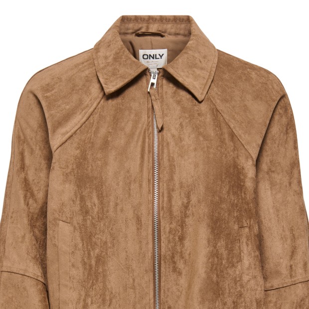 Only Casaco Lixa Faux Suede Bison