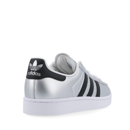 adidas Originals Superstar Ii J Silver Met. / Core Black