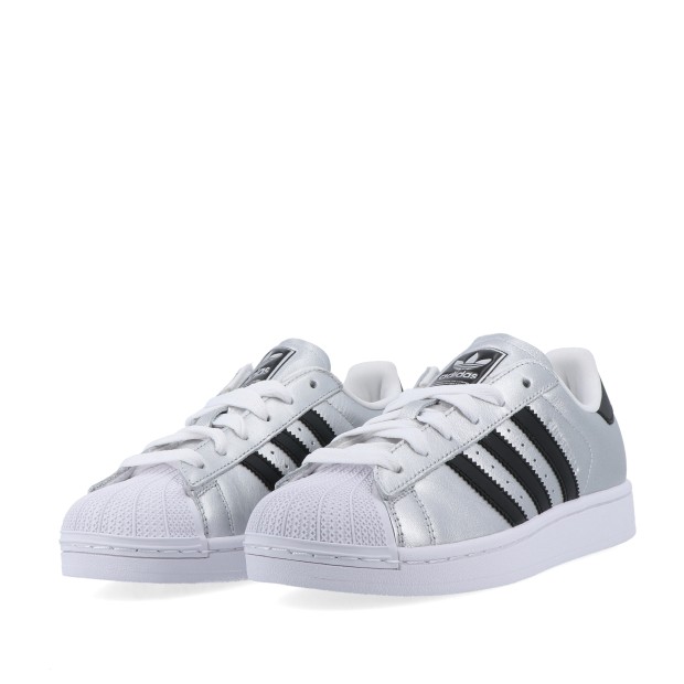 adidas Originals Superstar Ii J Silver Met. / Core Black
