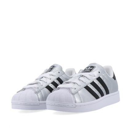 adidas Originals Superstar Ii J Silver Met. / Core Black