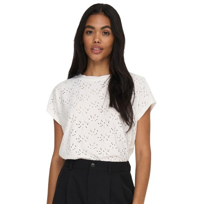 Only Blusa Smilla Cloud Dancer