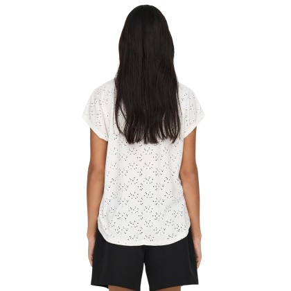 Only Blusa Smilla Cloud Dancer