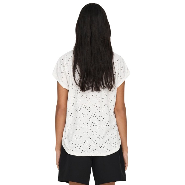 Only Blusa Smilla Cloud Dancer