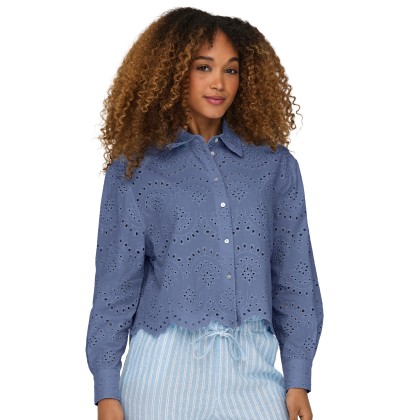 Only Onlvalais L/s Shirt Wvn Noos Blue Indigo Only Onlvalais L/s Shirt Wvn Noos Blue Indigo