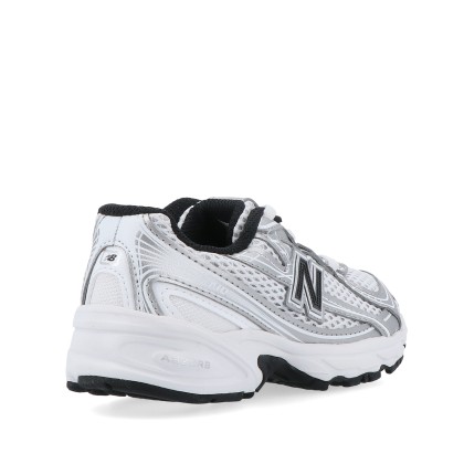 New Balance 740 Bungee Lace Silver Metallic