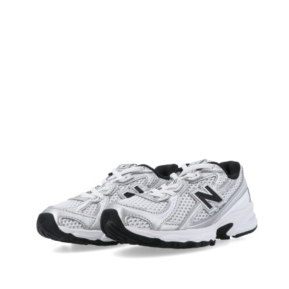 New Balance 740 Bungee Lace Silver Metallic