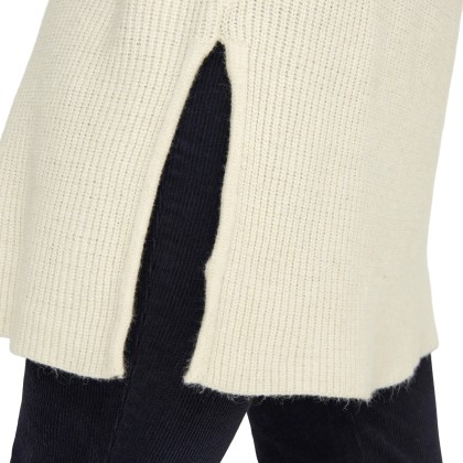 Only Camisola Katia Loose Rib High-neck Knt Whitecap Gray Only Camisola Katia Loose Rib High-neck Knt Whitecap Gray