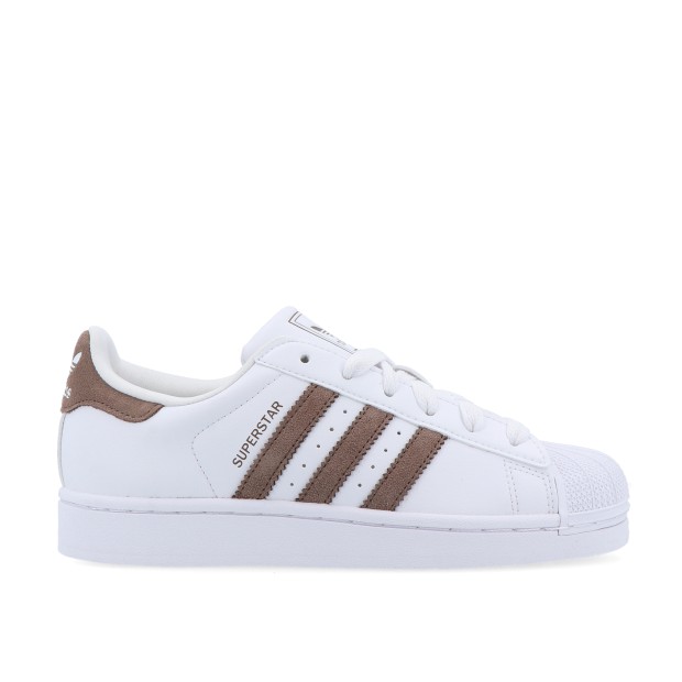 adidas Originals Superstar Ii J Cloud White / Earth Strata