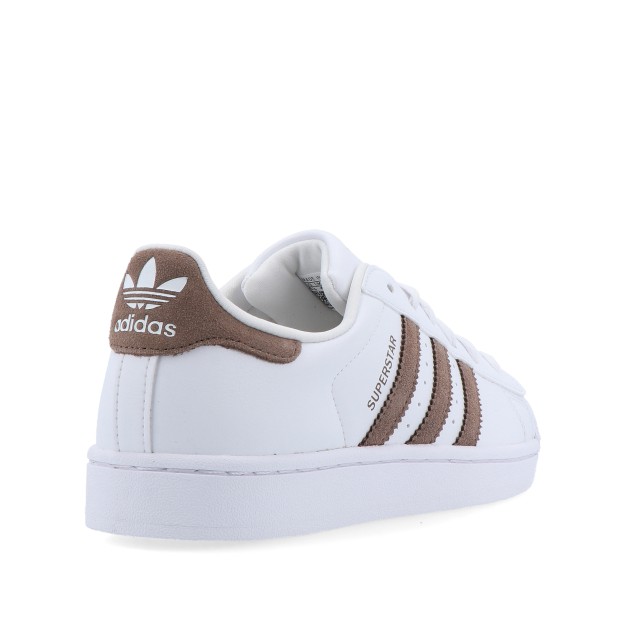 adidas Originals Superstar Ii J Cloud White / Earth Strata