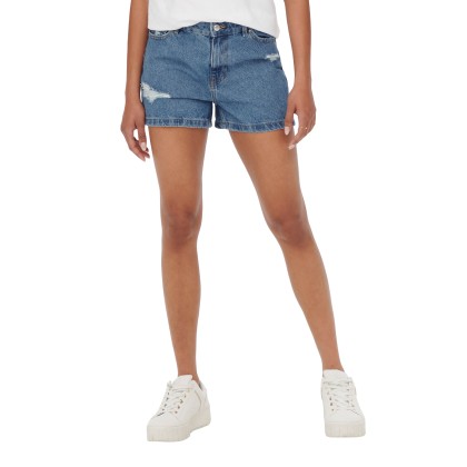 Only Cal��o Jagger Hw Mom Dnm Medium Blue