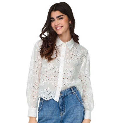 Only Camisa Valais Wvn Cloud Dancer