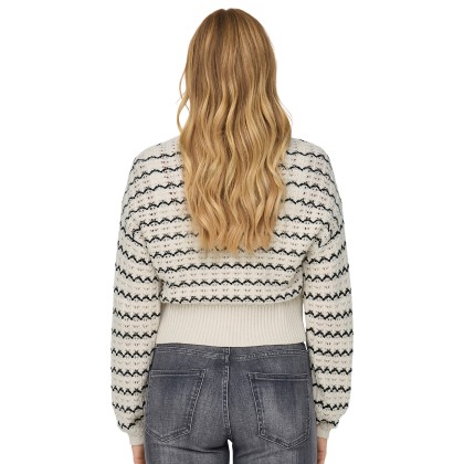 Only Camisola Lasa Ls O-neck Cc Birch Blac Only Camisola Lasa Ls O-neck Cc Birch Blac