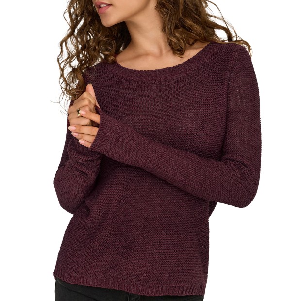 Only Camisola Geena Xo Knt Cabernet