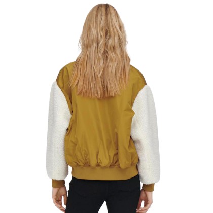 Only Bomber Harper Teddy Mix Bistre/cloud