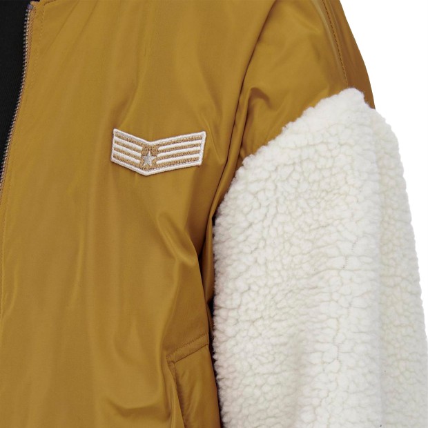 Only Bomber Harper Teddy Mix Bistre/cloud