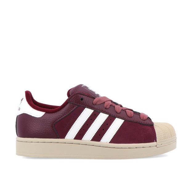 adidas Originals Superstar Ii J Maroon / Core White