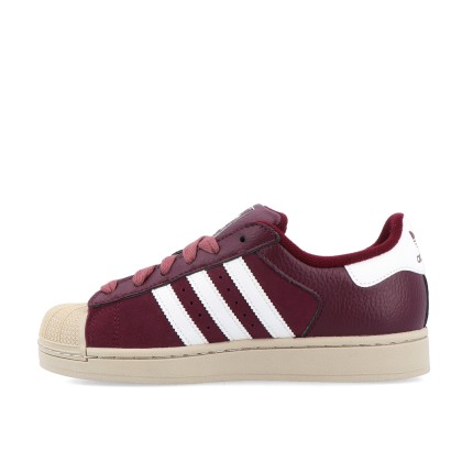 adidas Originals Superstar Ii J Maroon / Core White