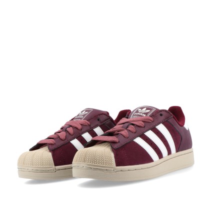 adidas Originals Superstar Ii J Maroon / Core White